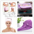 High absorbtion terry cloth hair towel, microfiber hair salon towel